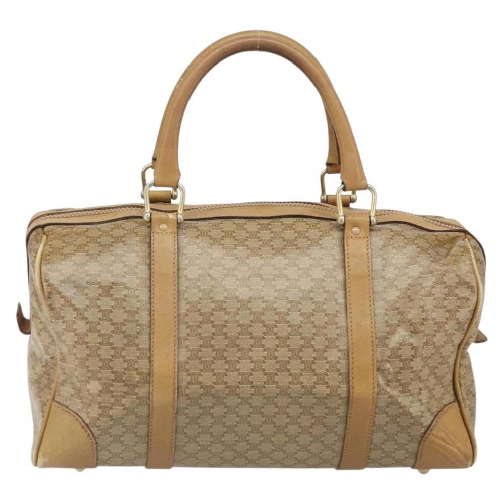Celine Macadam Handbag Beige